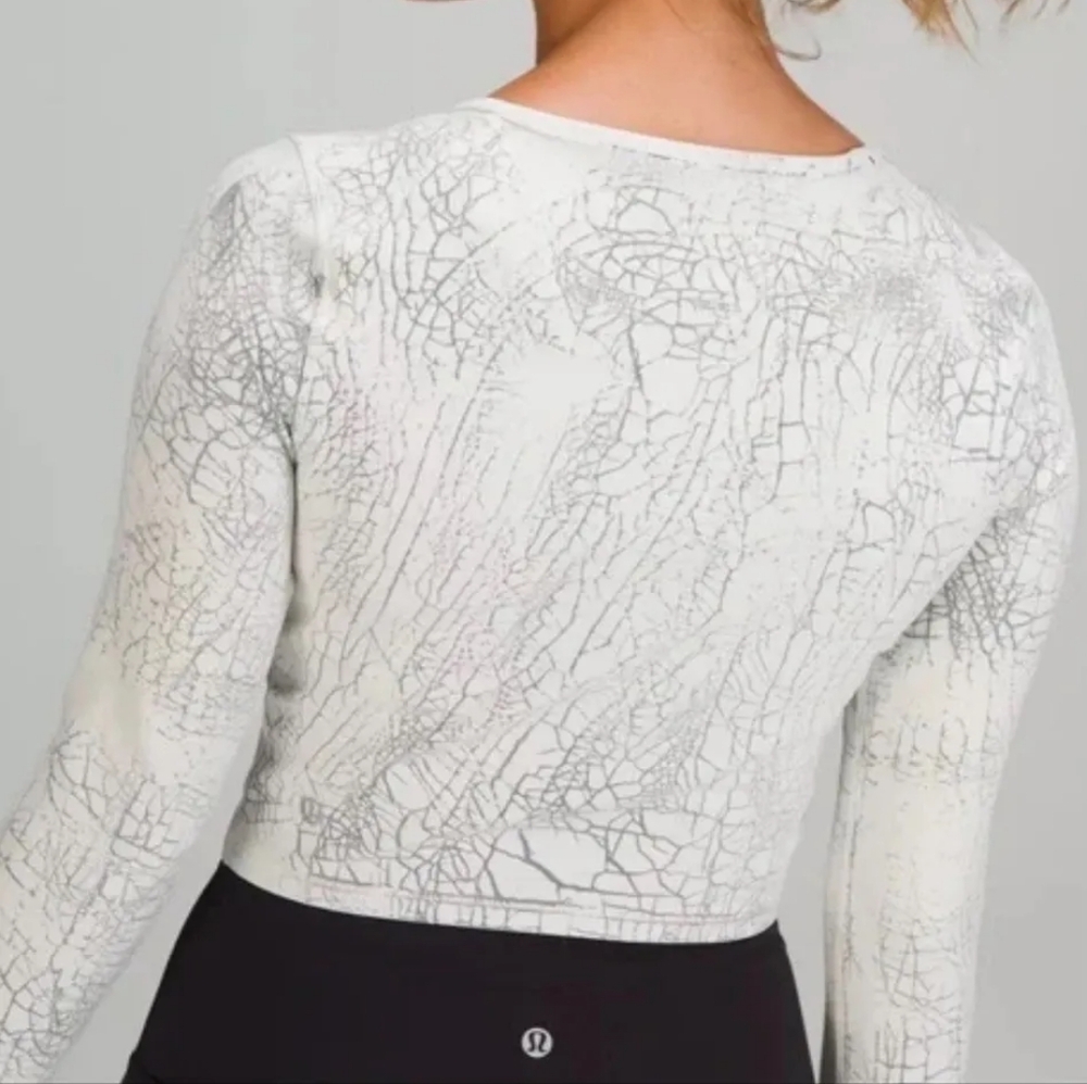 Lululemon Athletica Wunder Train LS Cropped Shirt - Picture 3 of 7